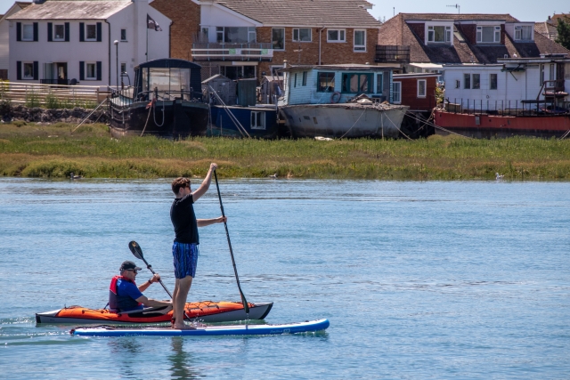  Glisser sur l'eau 