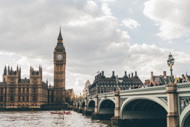 Sehen Sie sich die Houses of Parliament an 