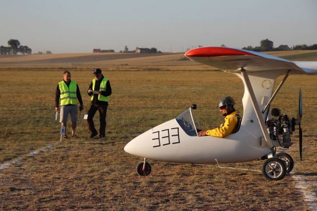 Preparing for take off