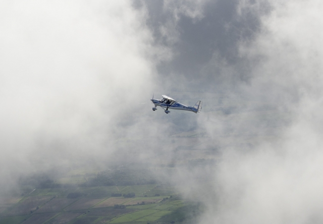 Microlight flights are fun 