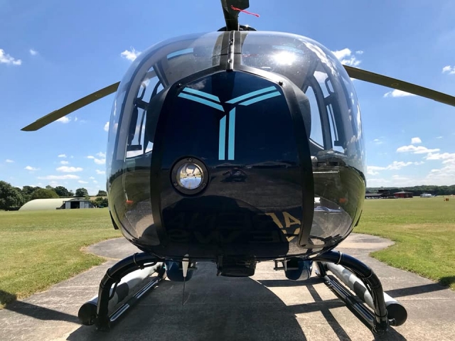 Helikopterflüge im Vereinigten Königreich 