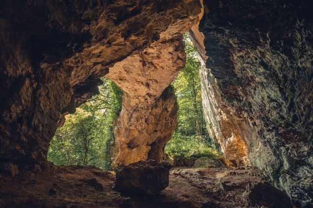 Vues de la grotte 