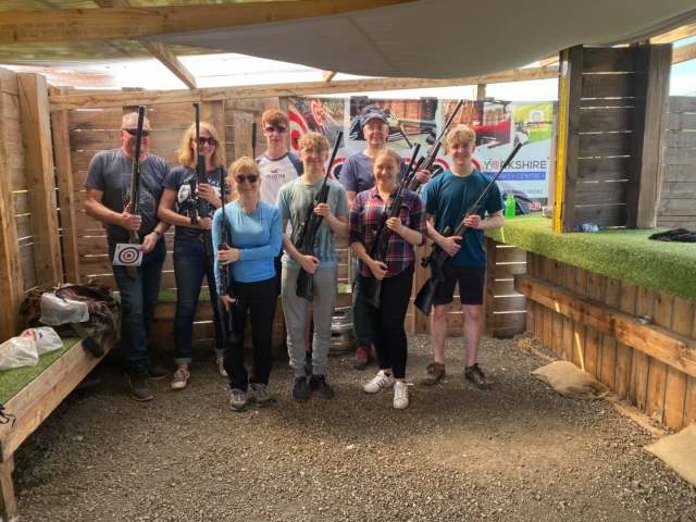 Shooting in group
