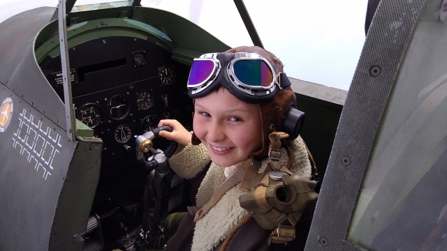 Ready to pilot a plane in Newcastle