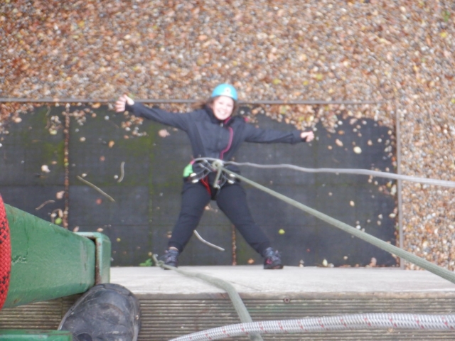 10 meter abseil tower