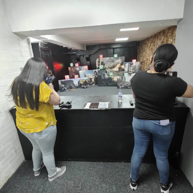 Ready to shoot some zombies!