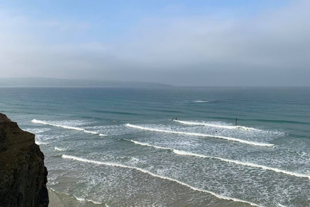  田园诗般的海岸 