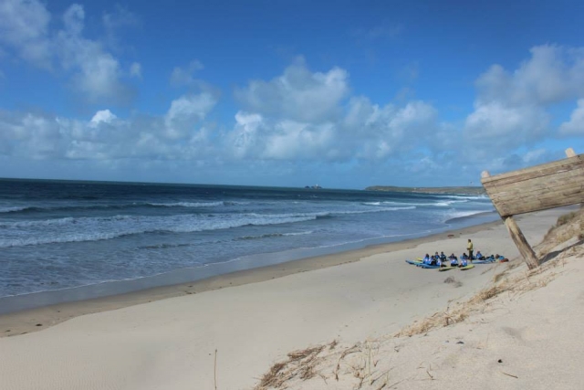 Surf in Gwithian beach