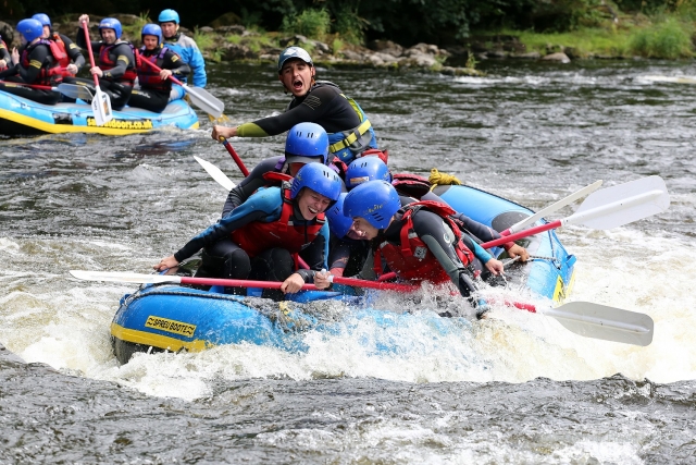 Rafting avec enfants 