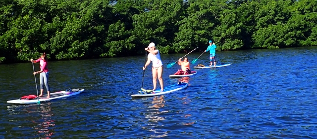  Paddleboard com amigos