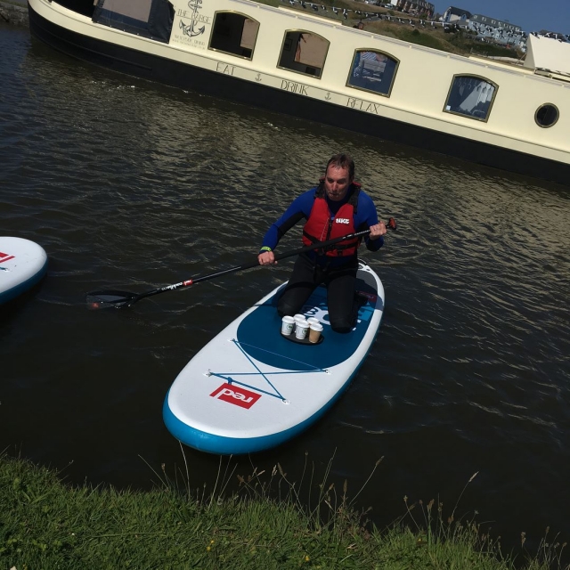  paddle surf en Bude 