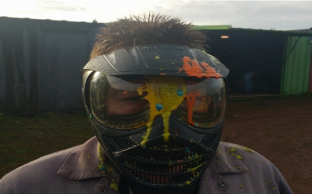  Post partida de paintball