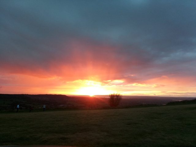  parapendio a Stroud 