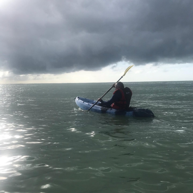 expérience en kayak de mer 