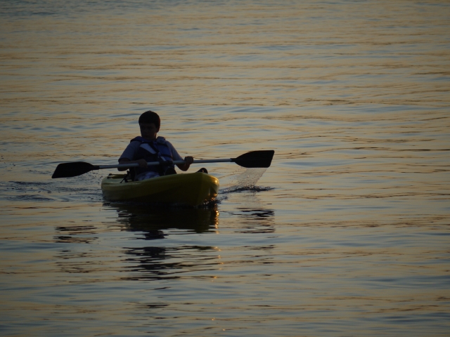 kayaking in Camber