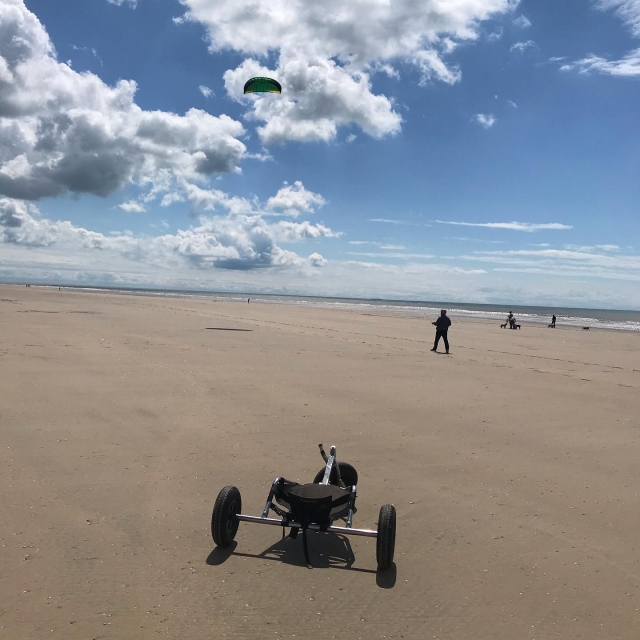  Divertirsi con un giro in kite buggy 