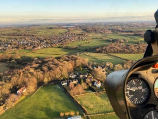 R44 Heli Trial Flight at Humberside Airport 60Min