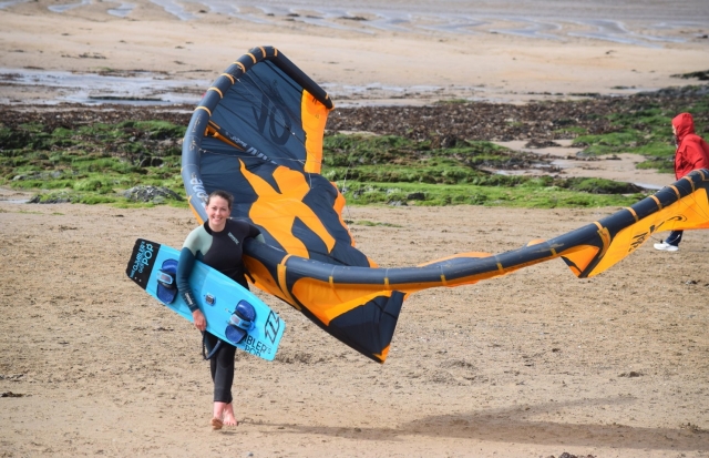  Pronto per la mia lezione di kitesurf 