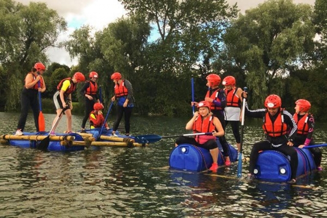 Rafting in the Yorkshire Dales