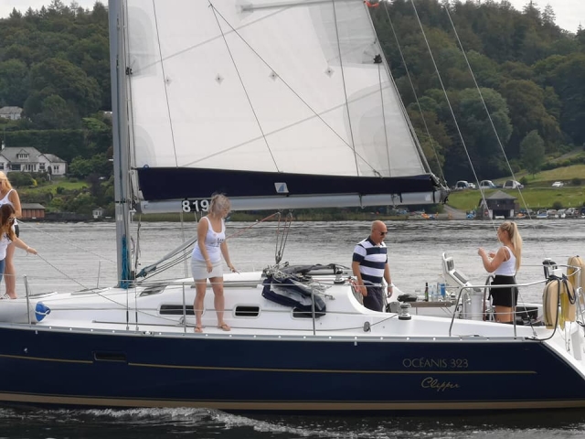 Sailing is so much fun