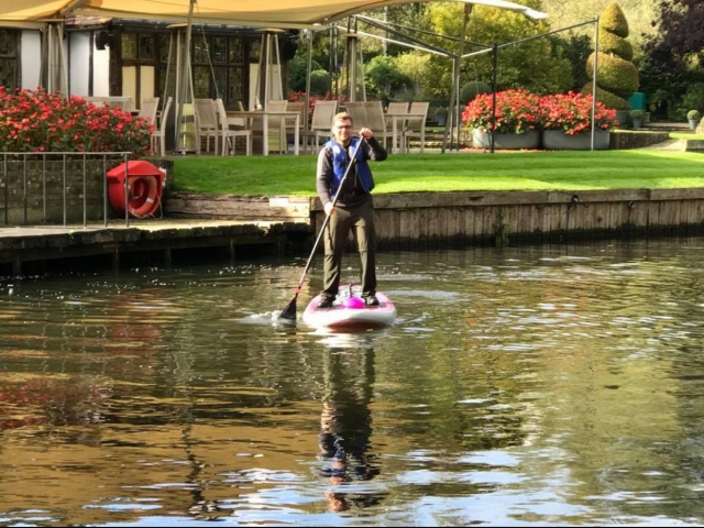 Paddling in Harwich