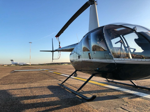 Aventuras de helicóptero em Lincolnshire 