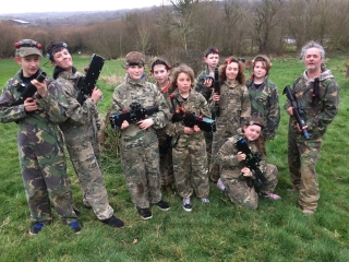 Batalha Laser Tag em Delabole por 3h