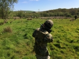 Batalla extrema de Airsoft en Delabole 1000 BB's