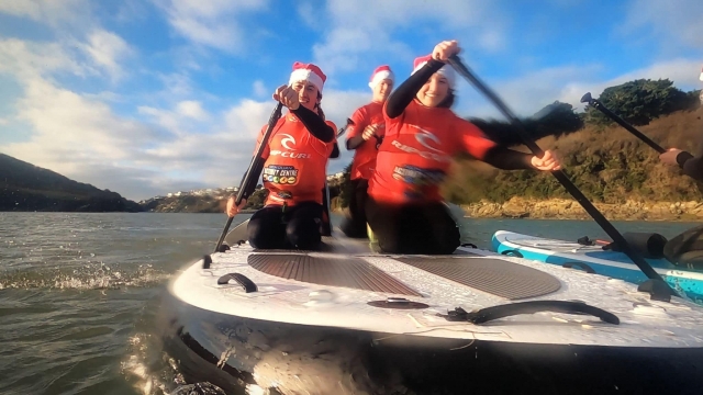 Christmas comes to the Gannel