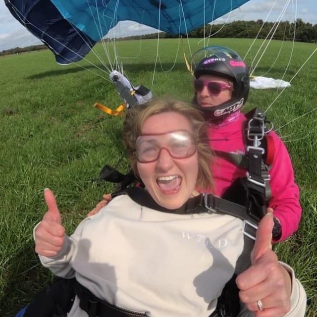 Parachutisme en tandem 