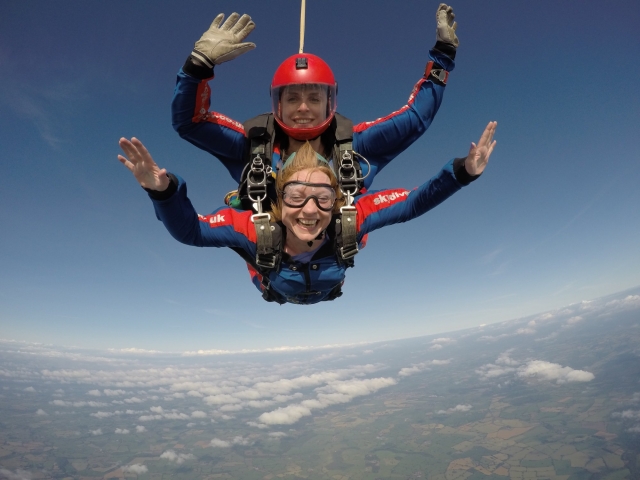  Souriez pendant votre chute libre 