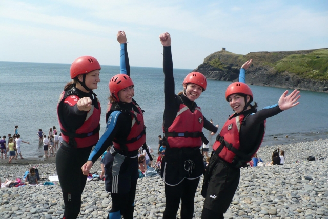 Coasteering Sessions in Wales