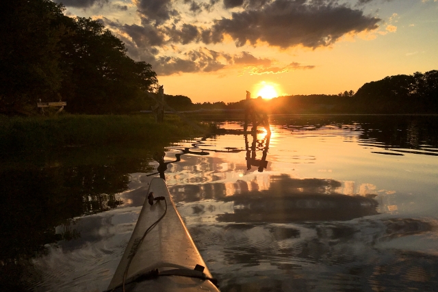 Profitez d'un magnifique coucher de soleil
