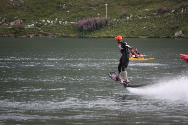  Le flyboard est extrêmement amusant 