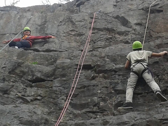 Avventure di arrampicata su roccia 