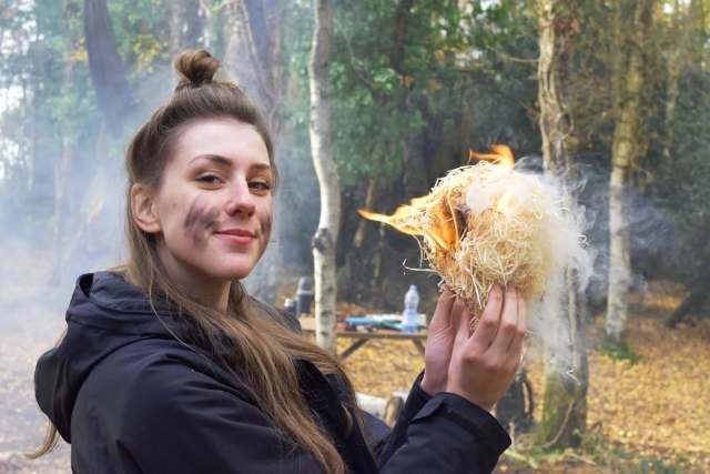  Lernen, wie man Feuer macht 