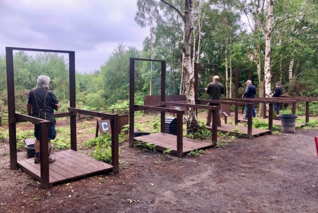 Shooting field in Surrey 