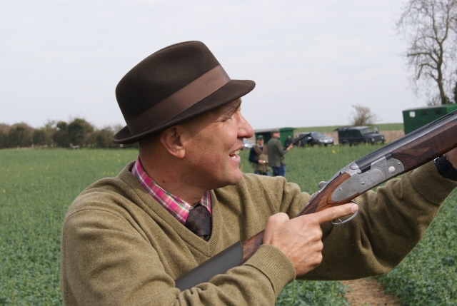 Man shooting