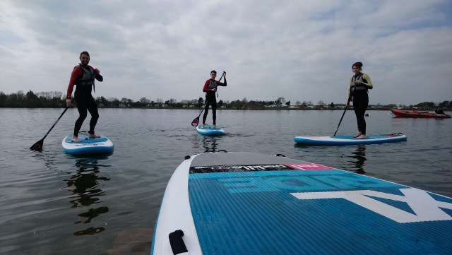 SUP sessions at Tallington