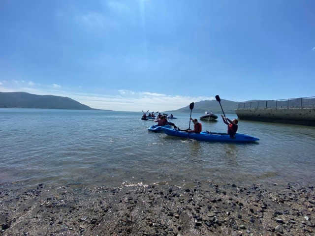 Paddling around