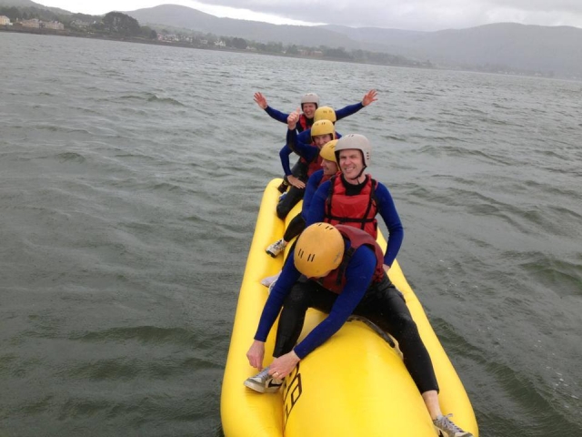  Un bateau banane exaltant 