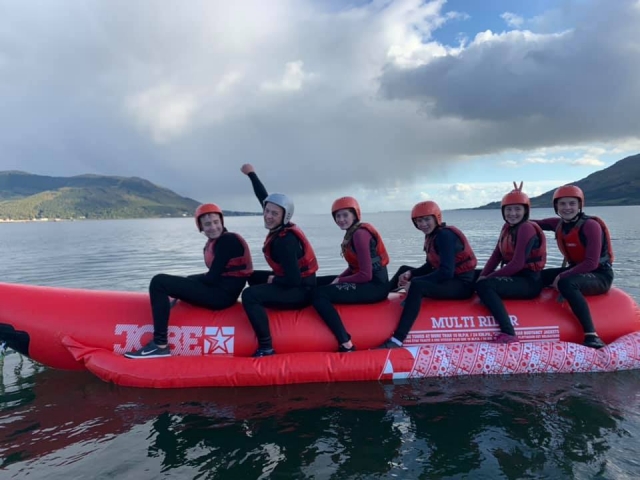  Le bateau banane est amusant