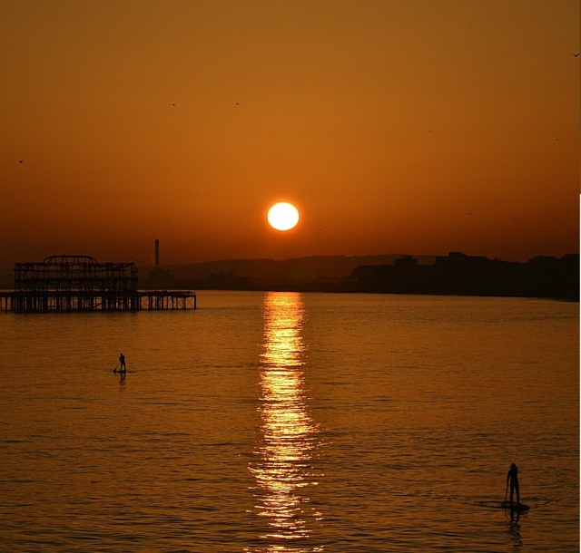  Profitez de ce magnifique coucher de soleil 