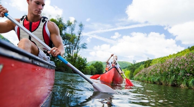 Paddling sessions are fun