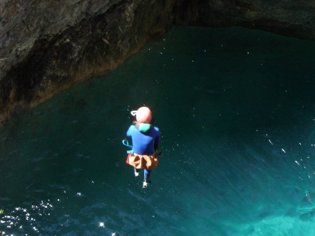 Having a water experience