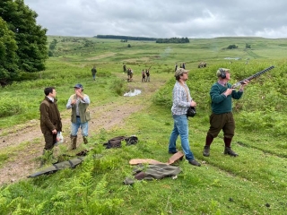 Simuliertes Wildschießen in Stirling, ganztägig + Mittagessen