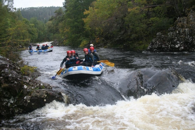 Challenge yourself to have a rafting session