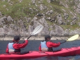 Session junior d'une demi-journée de kayak de mer Glenuig Bay