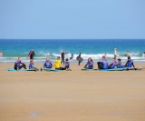 Large Group Surf Lesson in Mawgan Porth for 2.5h