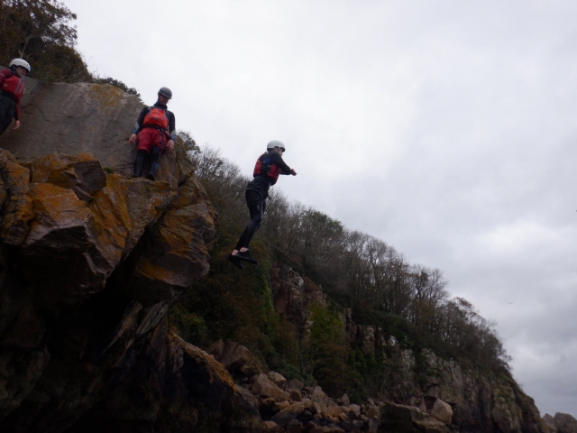 Cliff jumps